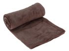 150 x 125 cm fleece deken - Brown