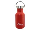 Laken Basic Steel 500ml drinkfles - Red