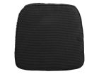 Madison Rib black wicker universeel zitkussen