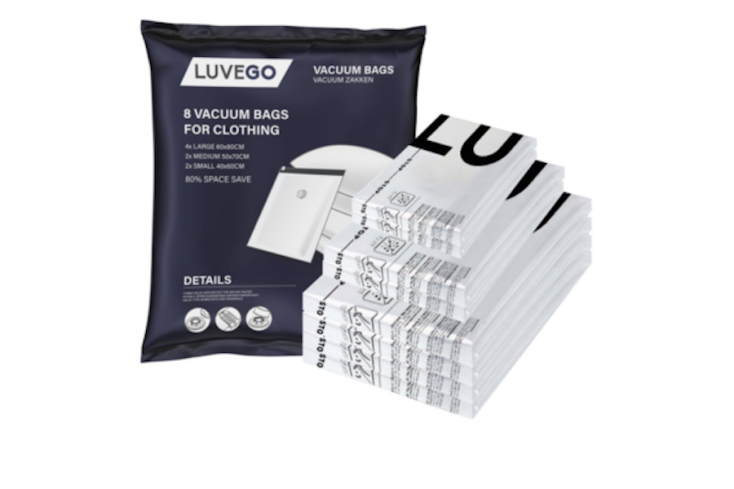 Luvego set van 8 vacuümzakken