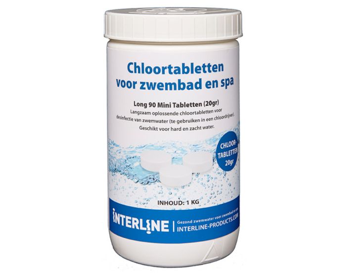 Interline 20 grams chloortabletten