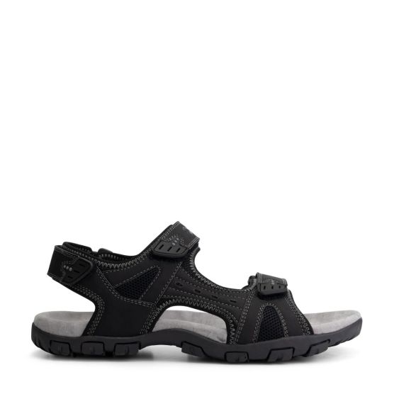 Travelin' Horten Black heren sandalen