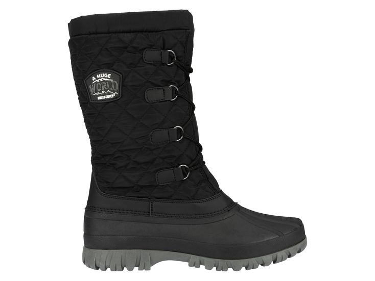 Winter-grip winter wanderer Sr snowboots - Zwart