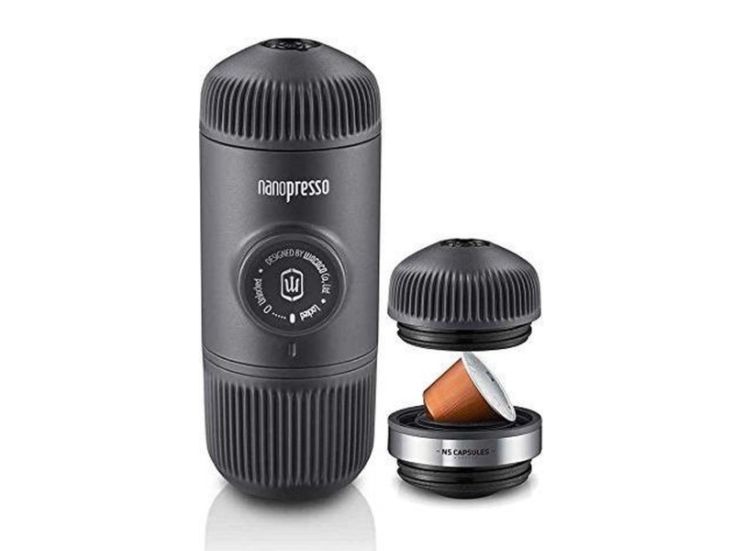 Wacaco Nanopresso black Espresso Machine met NS adapter