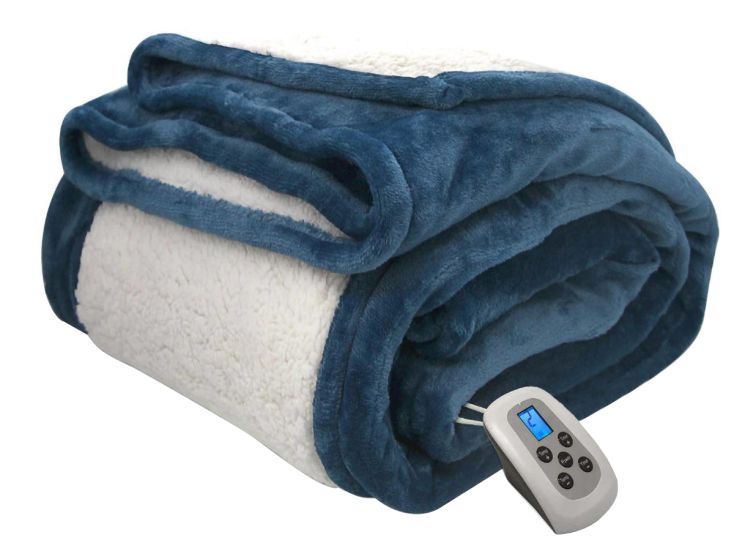 Swiss Nights Sherpa Fleece elektrische warmtedeken