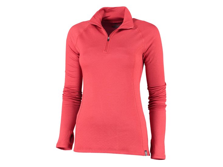 Nomad Rough Zip dames thermoshirt - Pink