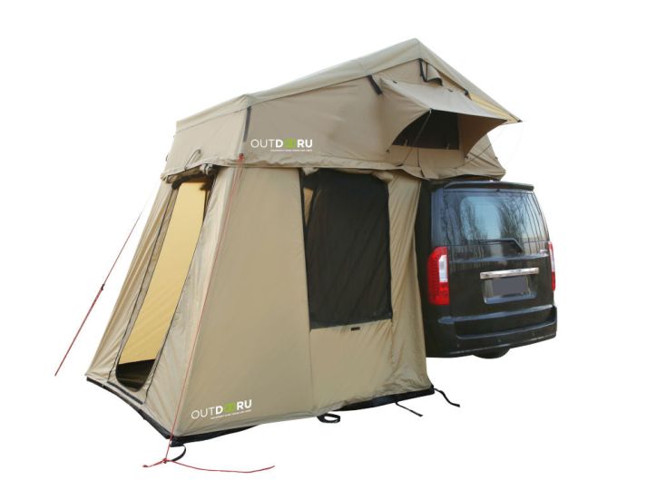 OutdoorU Family Plus 4 persoons daktent - Green