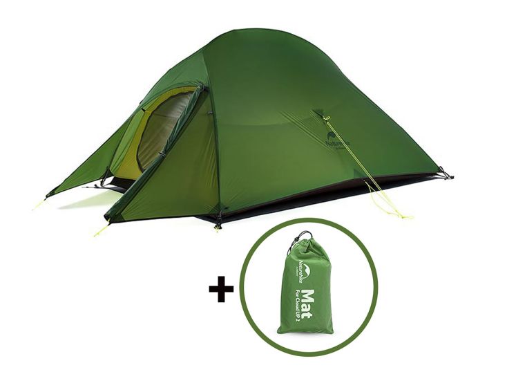 Naturehike Cloud Up 2 Upgraded 2 persoons tent - Green