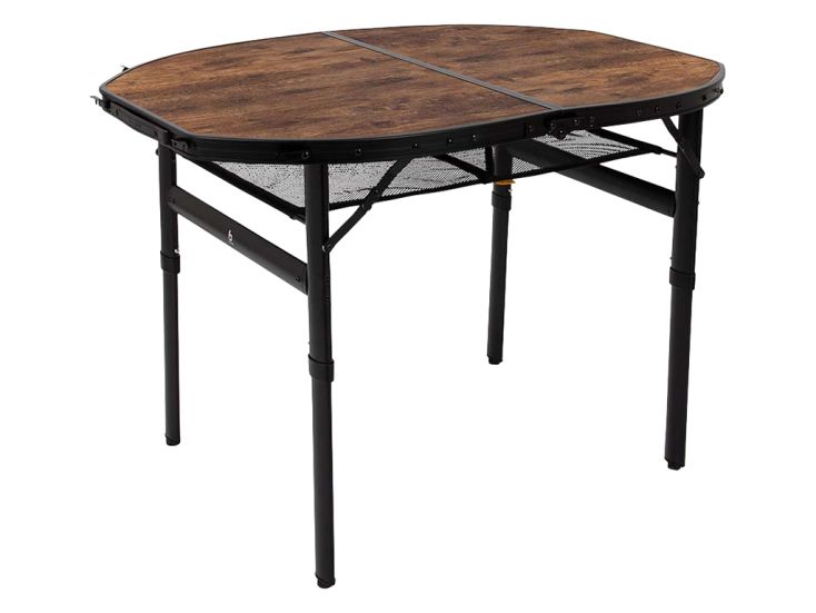 Bo-Camp Industrial Woodbine ovaal 100 x 70 cm tafel