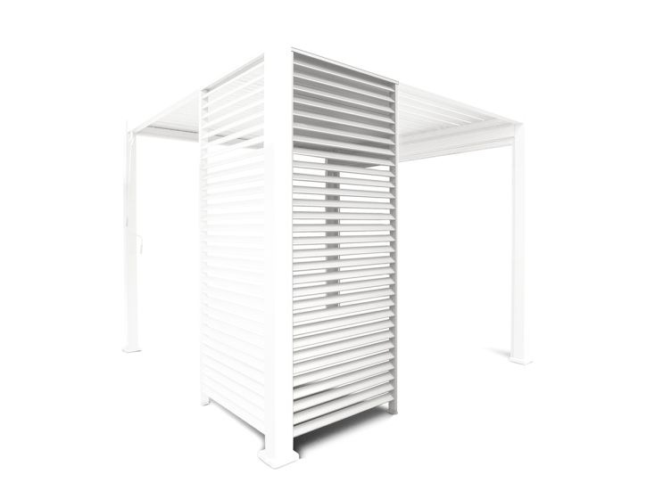 Novum Mirador 3M 93 x 238,25 Louvre Shutter Paneel - White