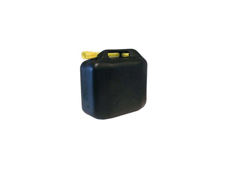 TCP 20 liter zwarte jerrycan