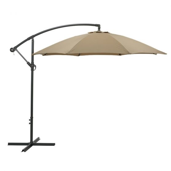 Garden Impressions Athene taupe zweefparasol