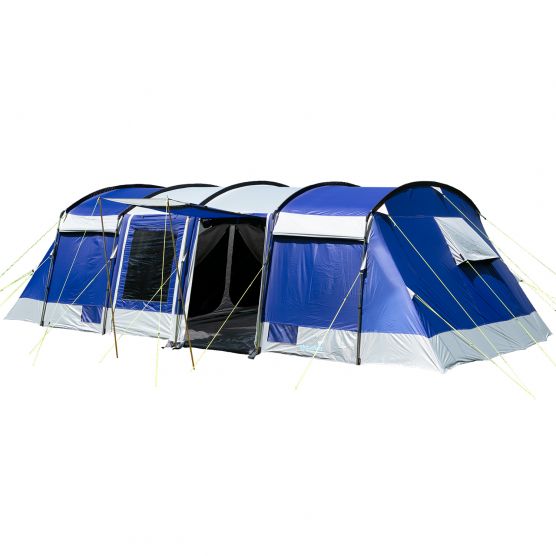 Skandika Montana 8 Sleeper blauwe Tunneltent