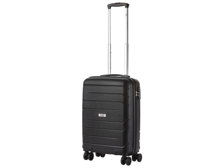 TravelZ Big Bars TSA handbagage koffer - Black