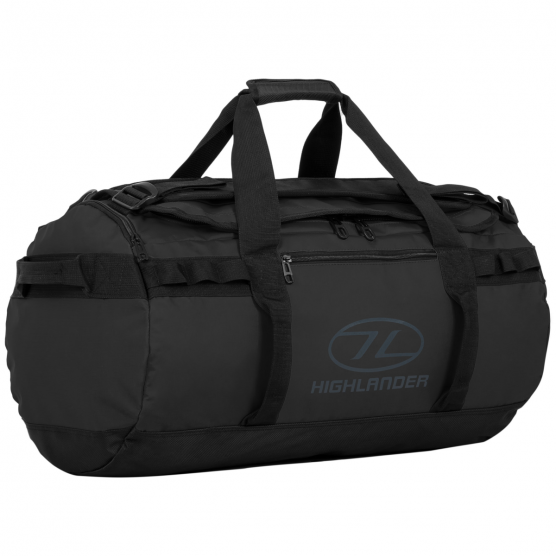 Highlander Storm Kitbag 45 zwarte sporttas