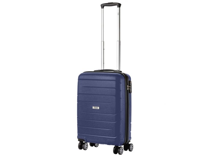 TravelZ Big Bars TSA handbagage koffer - Blue