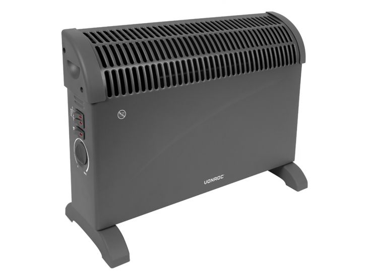 Vonroc 2000 watt convectorkachel met ingebouwde ventilator