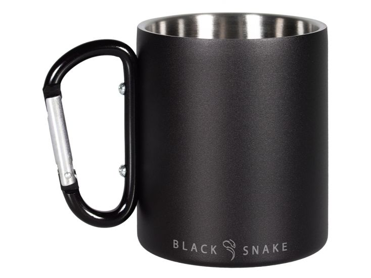 Black Snake Carabiner RVS thermobeker