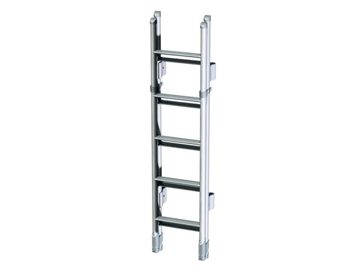 weer Bliksem Ladder Thule De Luxe 10 treden opklapbaar double ladder