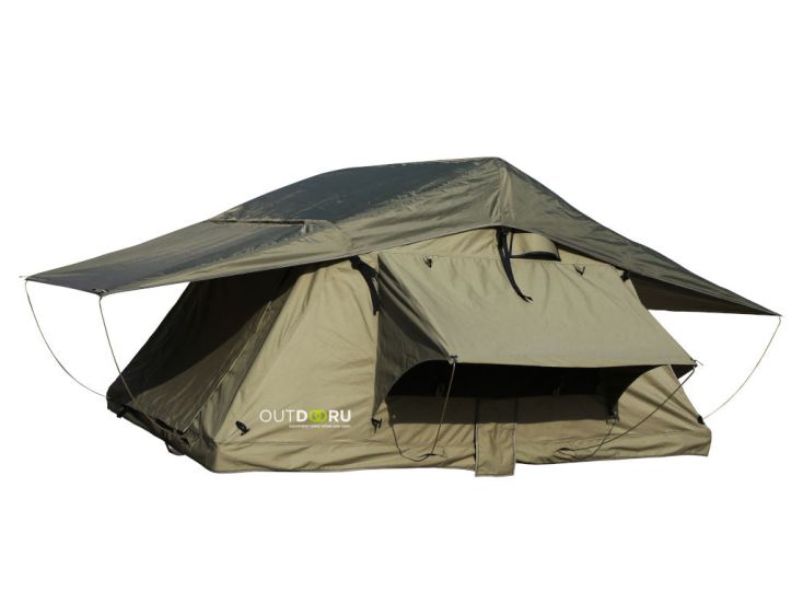 OutdoorU Expedition  4 personen Daktent - Groen