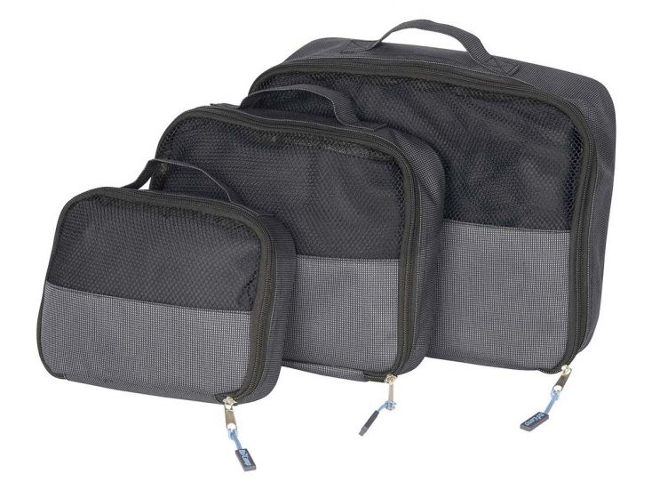 Bo-Camp Set van 3 travel pack cubes