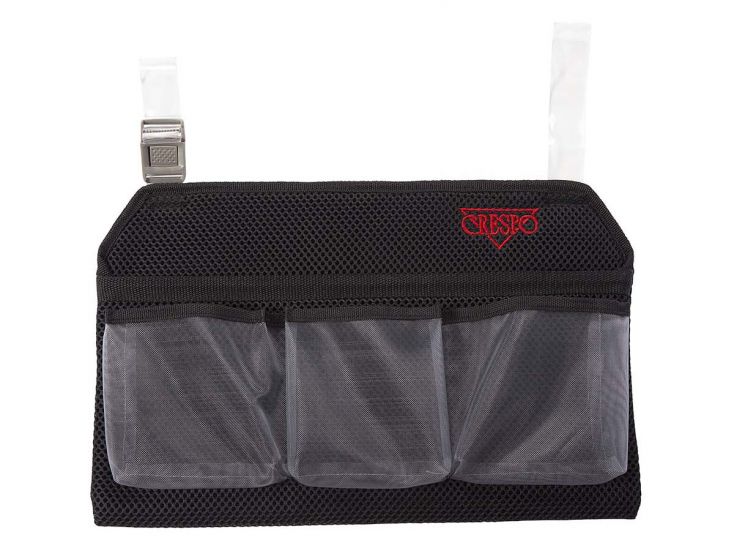 Crespo Air-Deluxe Black universele armleuning organizer