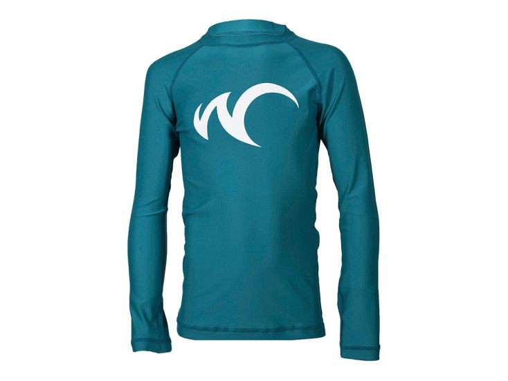 Watrflag Malaga lange mouw UPF 50+ Petrol Kids Rashguard