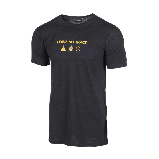 Ivanhoe Agaton Trace zwart heren t-shirt