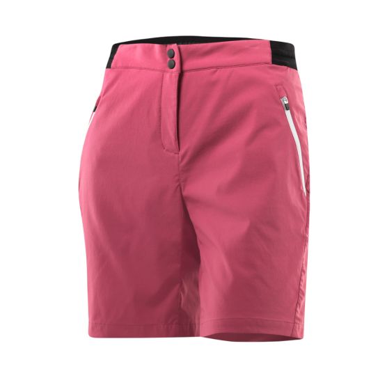 Loeffler CSL X-Short roze dames korte outdoorbroek