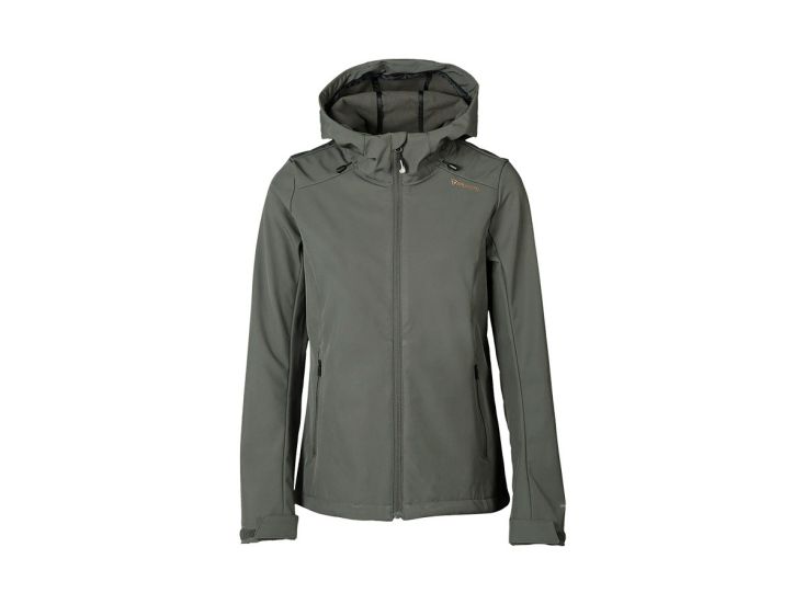 Brunotti Joos dames softshell jas - Pine Green