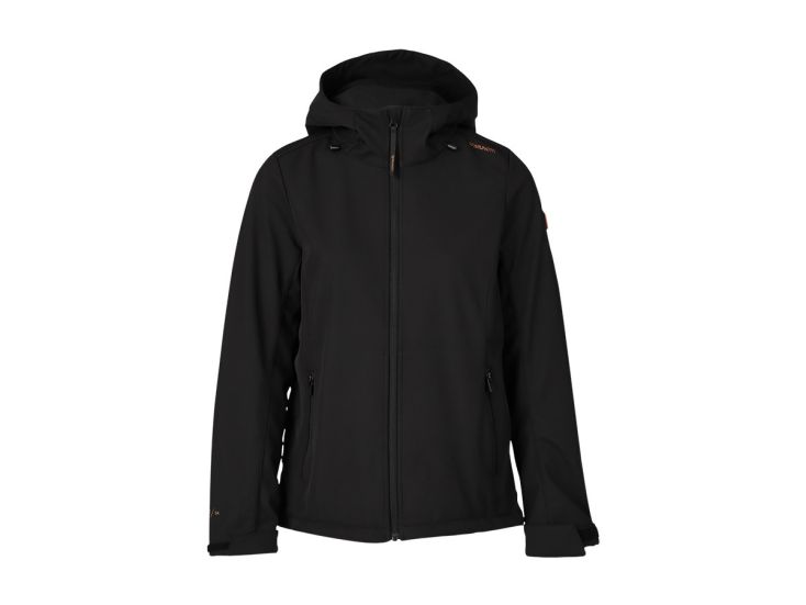 Brunotti Joos dames softshell jas - Black