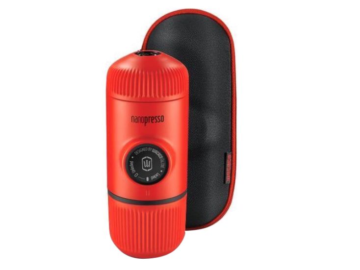 Wacaco Nanopresso draagbare espressomachine met hoes - Red