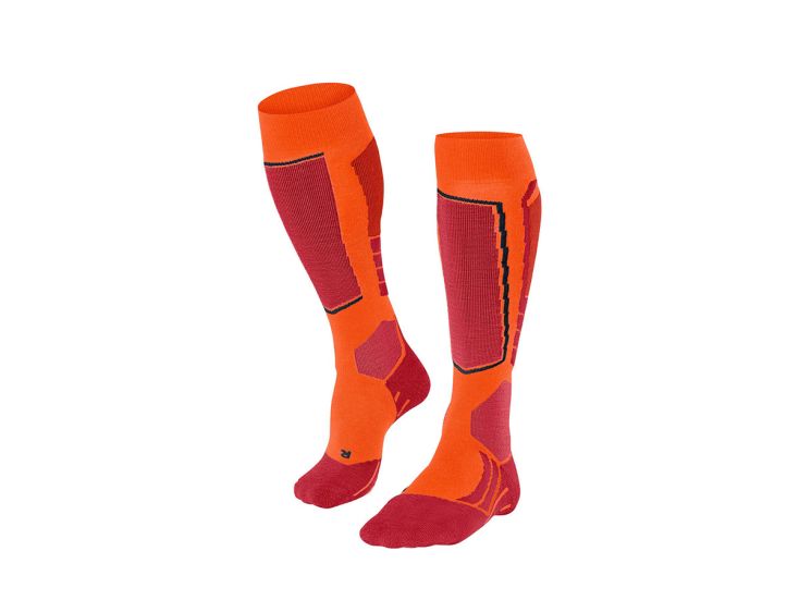 Falke SK2 Intermediate heren skisokken - Flash Orange