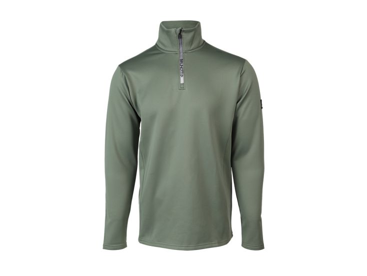 Brunotti Heros half zip heren Fleece - Vintage Green