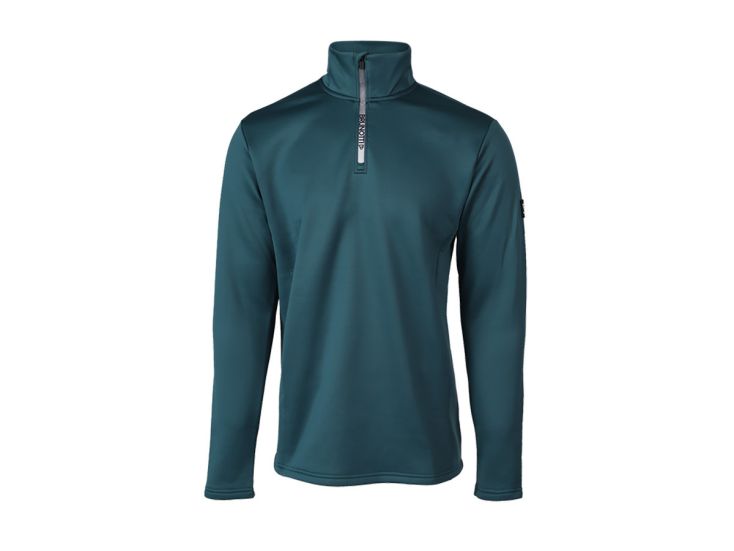 Brunotti Heros half zip heren Fleece - Fuel Green