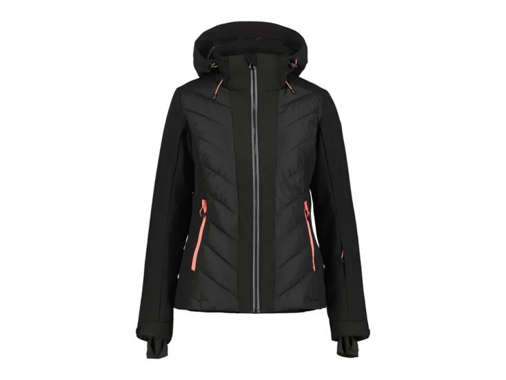 Icepeak Freital dames ski jas - Basic Black