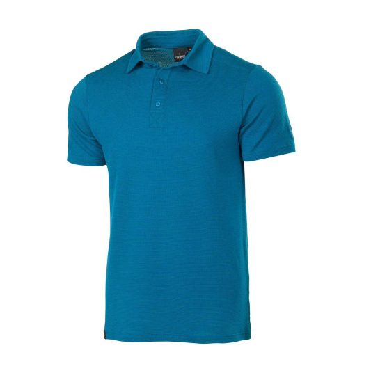 Ivanhoe Elis Electric blauwe heren polo