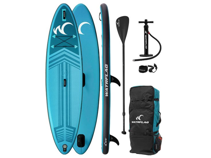 Watrflag Jibe 10'6" Opblaasbaar SUP-WIndsurf Board SET