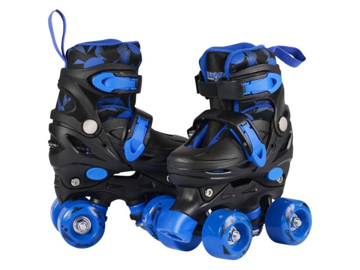 Champz Verstelbare Kinder Rolschaatsen Hardboot Blauw