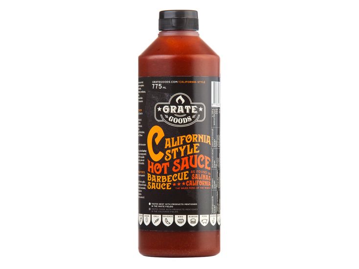 Grate Goods California hot bbq saus - 265 ml