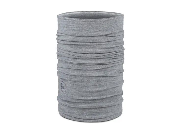 Buff Merino Midweight nekwarmer - Melange Cloud