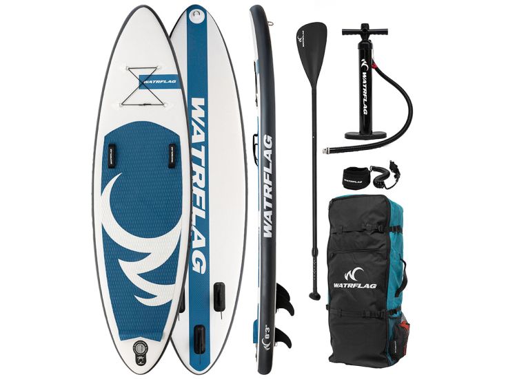 Watrflag Wave Rider 8'3" Opblaasbaar SUP-Wave-Body Board SET