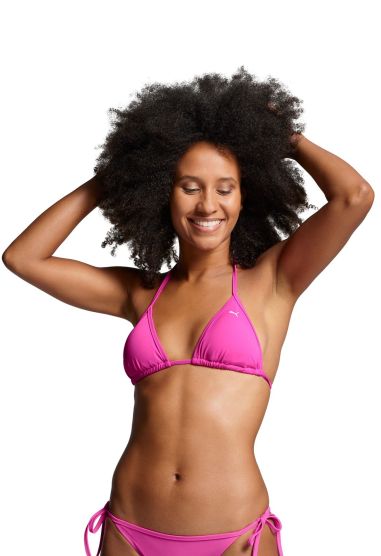 PUMA Neon Pink Triangel bikini top