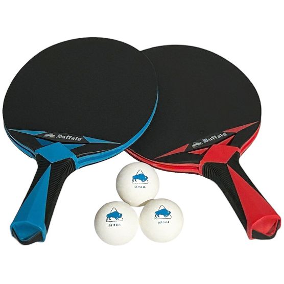 Buffalo Duo outdoor tafeltennisbat set