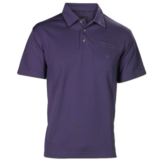 Wolf Camper Kenya Purple heren polo