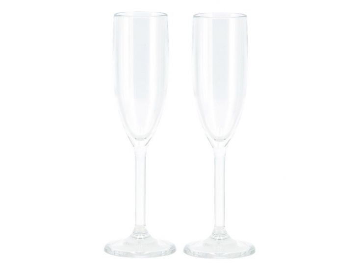 Travellife Feria Clear champagneglazen set