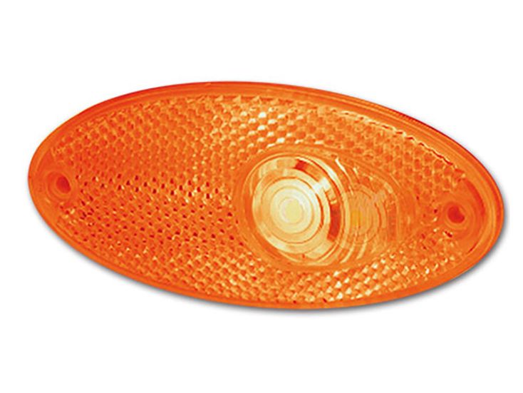 Hella oranje ovaal LED zijmarkeringslamp