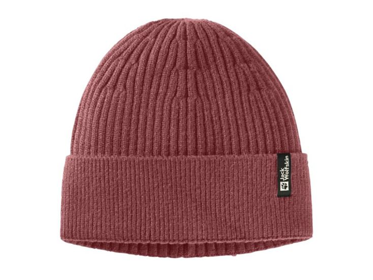 Jack Wolfskin Cosy unisex beanie - Red Coral