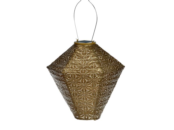 Lumiz Sashiko Diamond 28 solar lampion - Gold