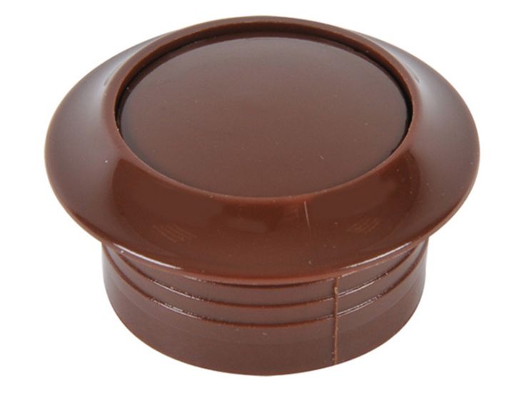 Obelink push-lock knop - Brown